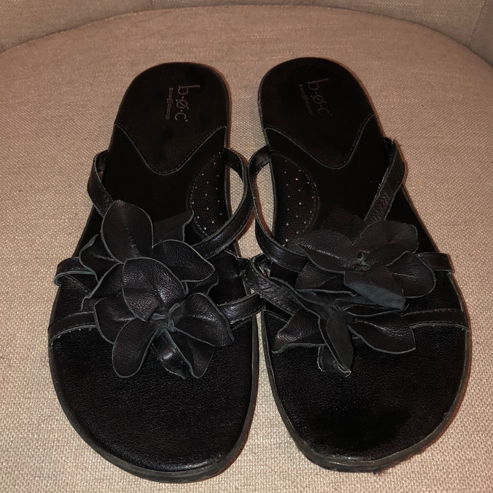 b. ø. c. born sandals